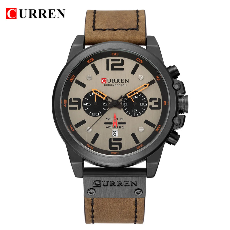 Relógio Masculino Militar de Luxo Top à Prova D' Água
