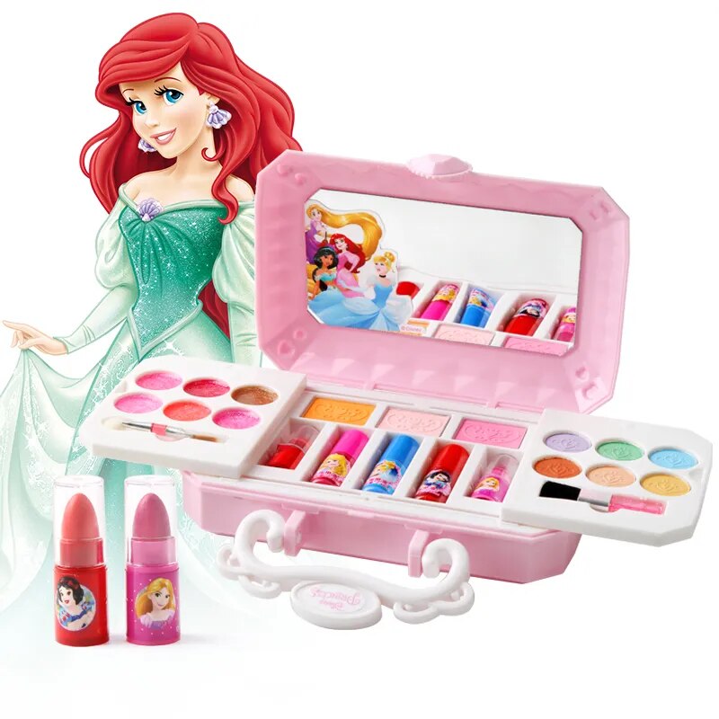 Maquiagem Infantil Tema Frozen/Ariel (Material ecológico)