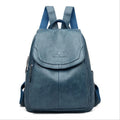Mochila Feminina de Couro Macio Vintage