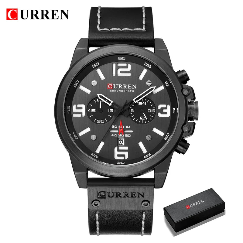 Relógio Masculino Militar de Luxo Top à Prova D' Água