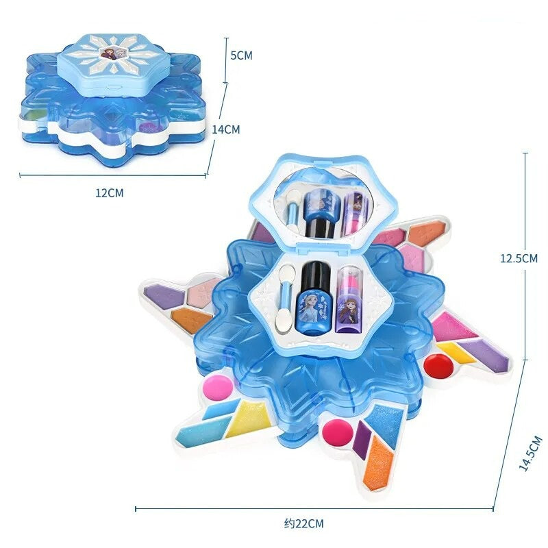 Maquiagem Infantil Tema Frozen/Ariel (Material ecológico)