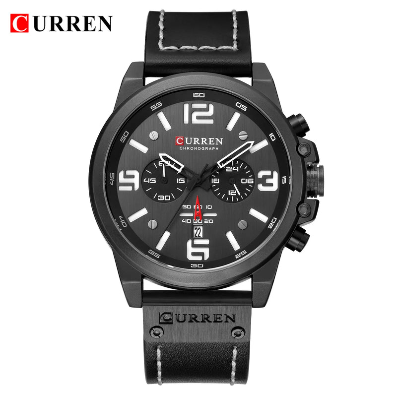 Relógio Masculino Militar de Luxo Top à Prova D' Água
