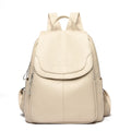Mochila Feminina de Couro Macio Vintage