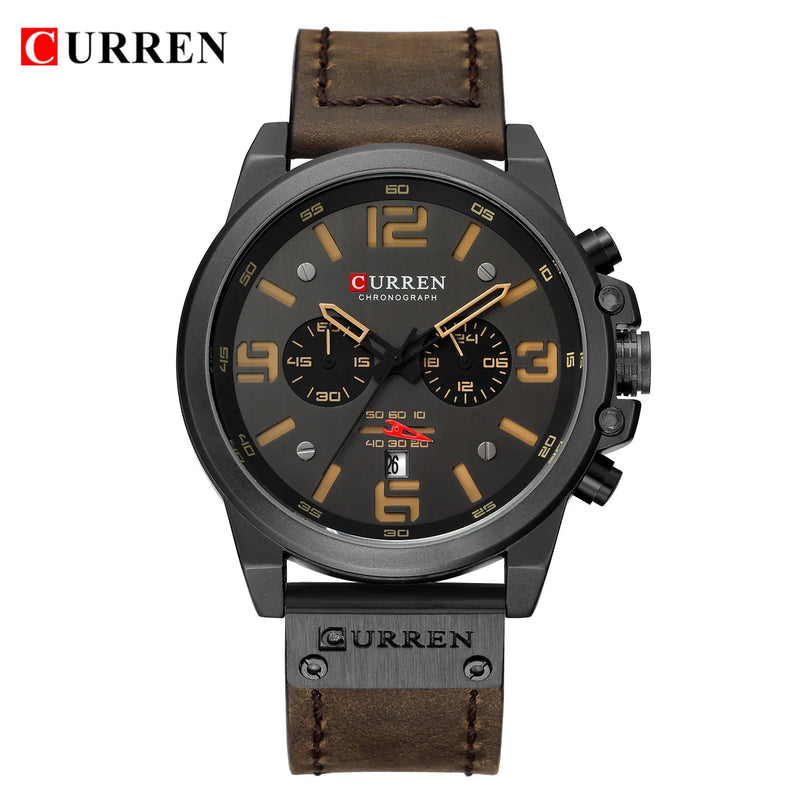 Relógio Masculino Militar de Luxo Top à Prova D' Água