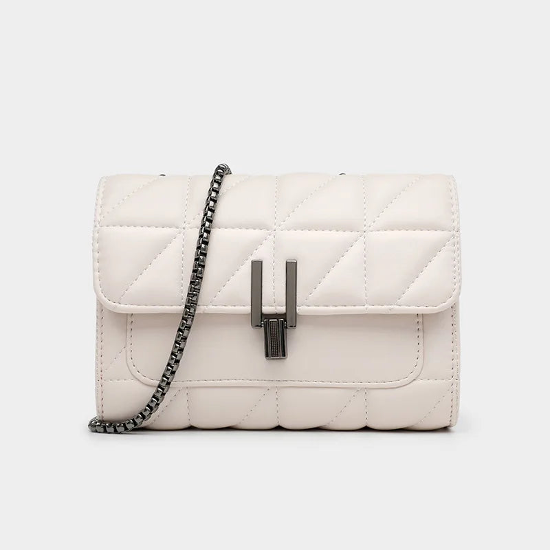 Bolsa Feminina de Couro Designer de Luxo Crossbody