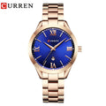 Relógio Feminino de Ouro Montre Femme CURREN