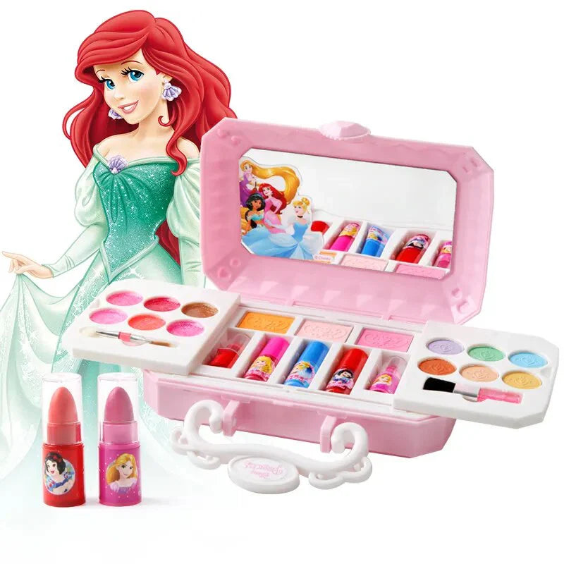Maquiagem Infantil Tema Frozen/Ariel (Material ecológico)
