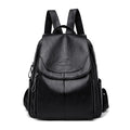 Mochila Feminina de Couro Macio Vintage