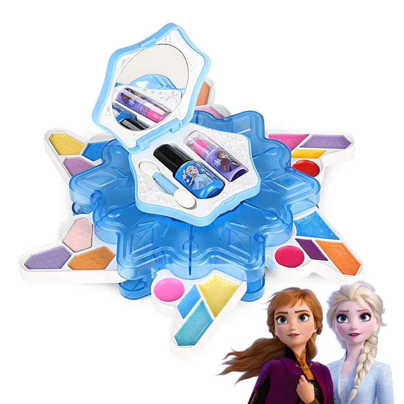 Maquiagem Infantil Tema Frozen/Ariel (Material ecológico)