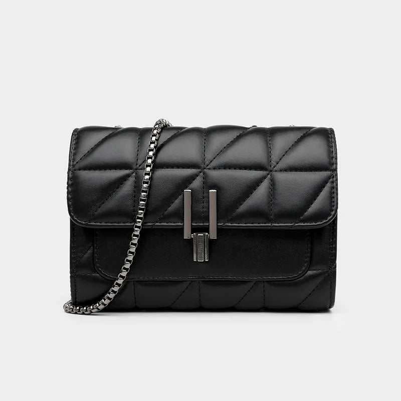 Bolsa Feminina de Couro Designer de Luxo Crossbody