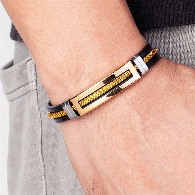 Pulseiras de Aço Inoxidável de Corrente GazTiff