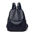 Mochila Feminina de Couro Macio Vintage