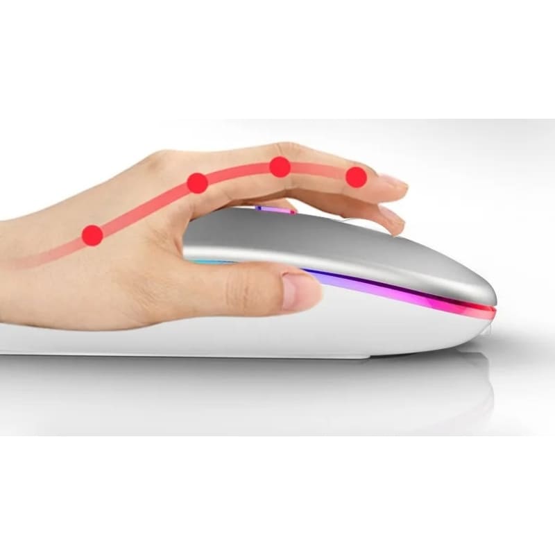 Mouse Sem Fio Recarregável de Alta Precisão