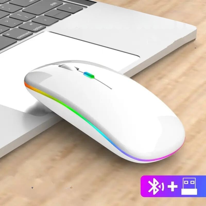 Mouse Sem Fio Recarregável de Alta Precisão