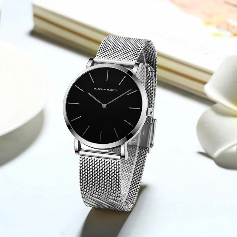 Relógio Feminino de Quartzo Nórdica Minimalista