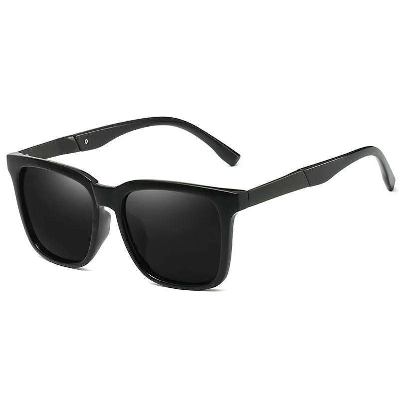 Óculos De Sol Polarizados Vintage Retângulo UV400