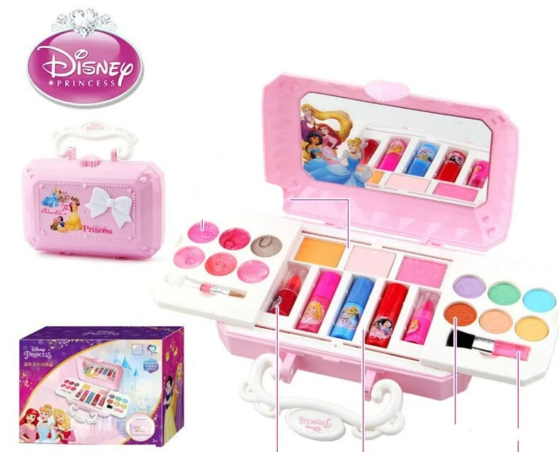 Maquiagem Infantil Tema Frozen/Ariel (Material ecológico)