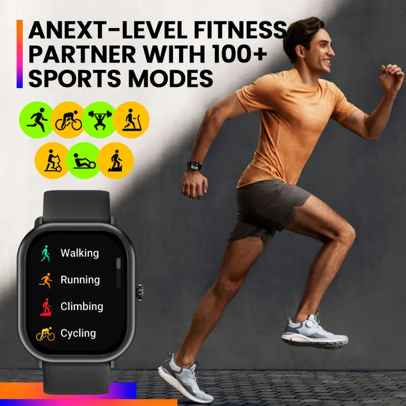 Smartwatch Relógio Inteligente Ultra Grande HD AMOLED Zeblaze GTS 3