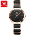 Relógio Feminino Luxo Rosa de Ouro OLEVS