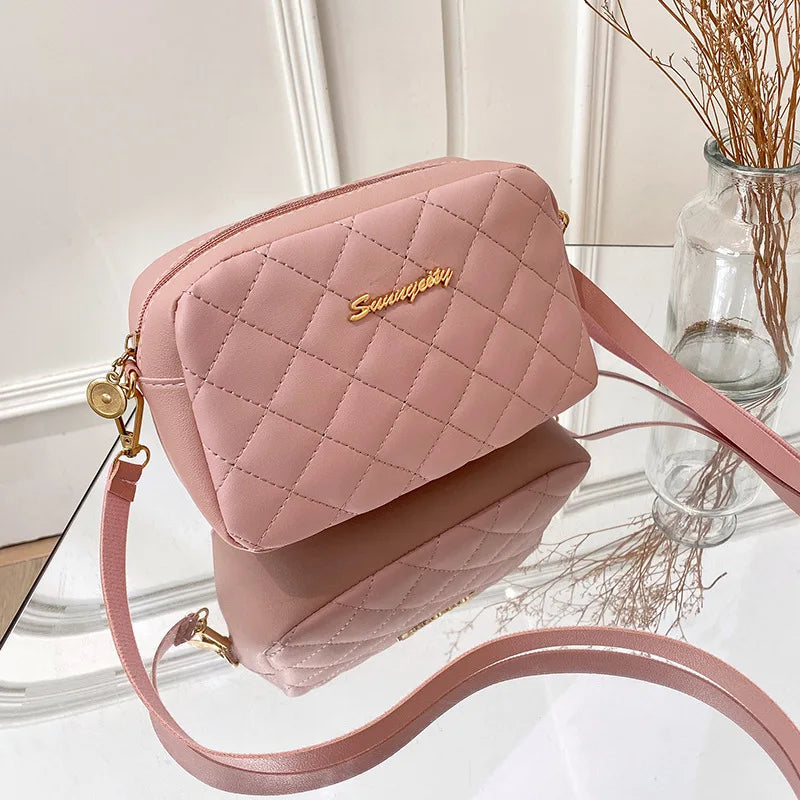 Bolsa Feminina Bordada de Ombro para Mulheres