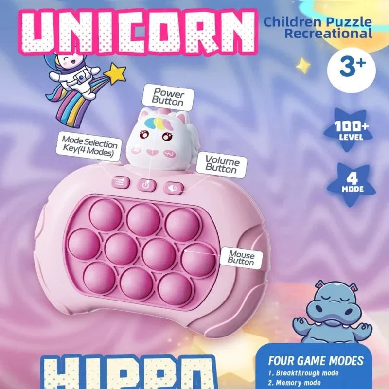 Pop It Eletrônico -Mini Game Anti Stress - Estimule a memória e a cognição