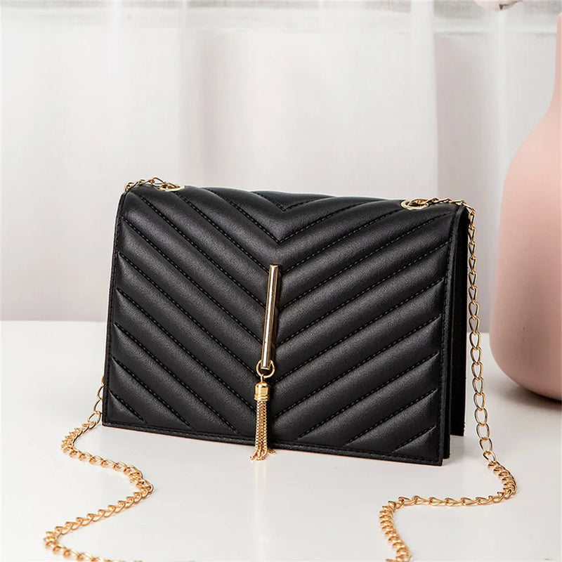 Bolsa Feminina Tassel Flap