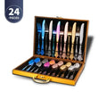 Conjunto de Talheres de Aço Inoxidável Dourado Royal European