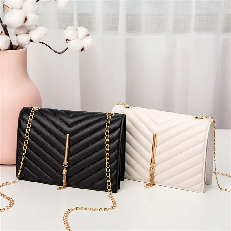 Bolsa Feminina Tassel Flap