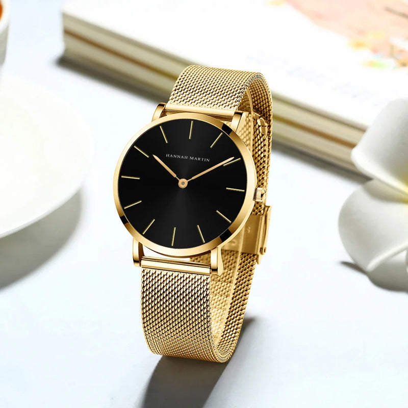 Relógio Feminino de Quartzo Nórdica Minimalista