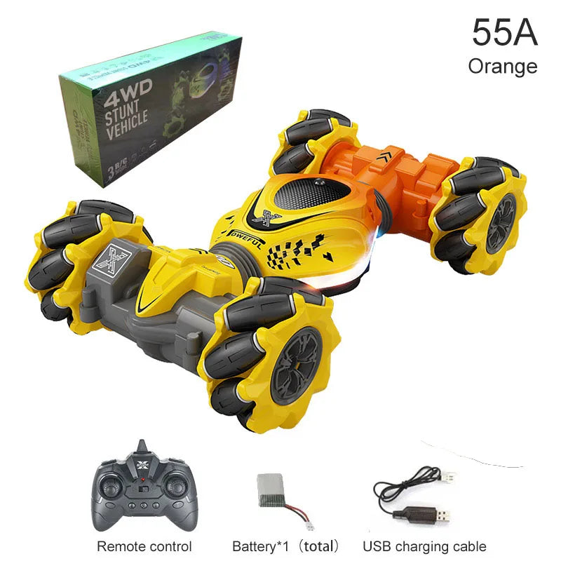 Rádio Controle Remoto Carros RC Relógio Gesto Sensor Rotação