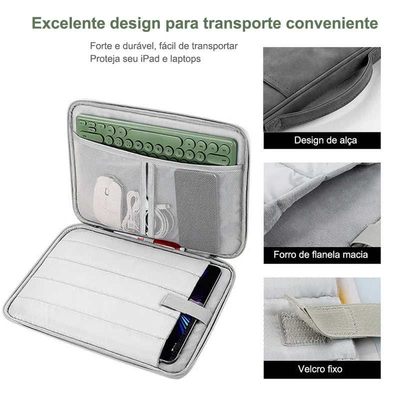 Bolsa para Tablet para Samsung Galaxy Tab S7 FE S8 S9 Plus A8 S6 Lite Bolsa para Xiaomi Pad 5 6 Pro Redmi