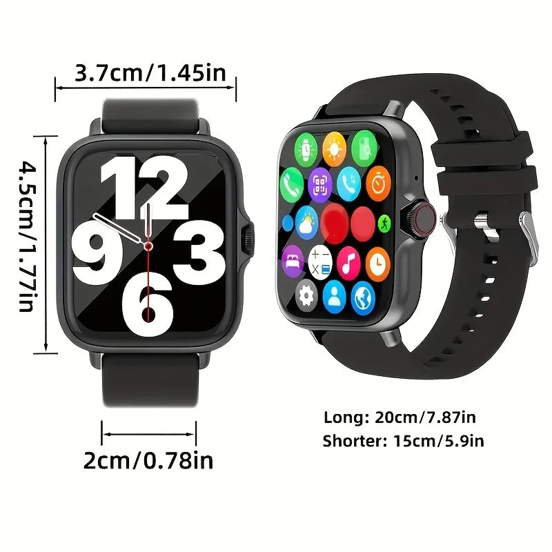 Smartwatch Chamada sem Fio para iPhone e Android