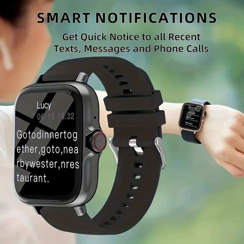Smartwatch Chamada sem Fio para iPhone e Android