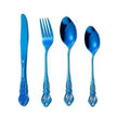 Conjunto de Talheres de Aço Inoxidável Dourado Royal European