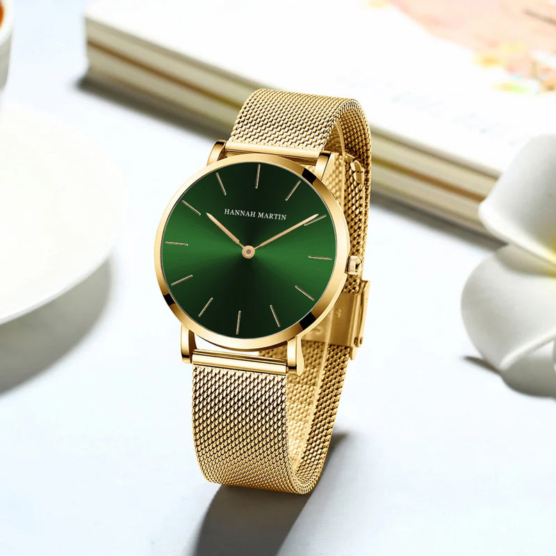 Relógio Feminino de Quartzo Nórdica Minimalista