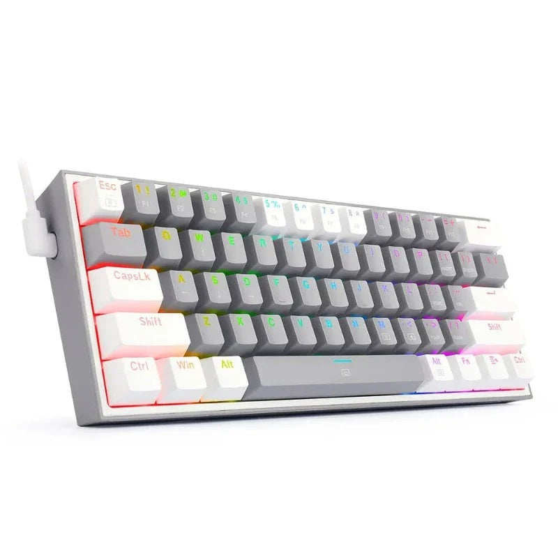 Teclado Gamer Redragon Compacto Fizz Rgb