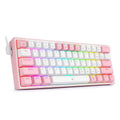 Teclado Gamer Redragon Compacto Fizz Rgb