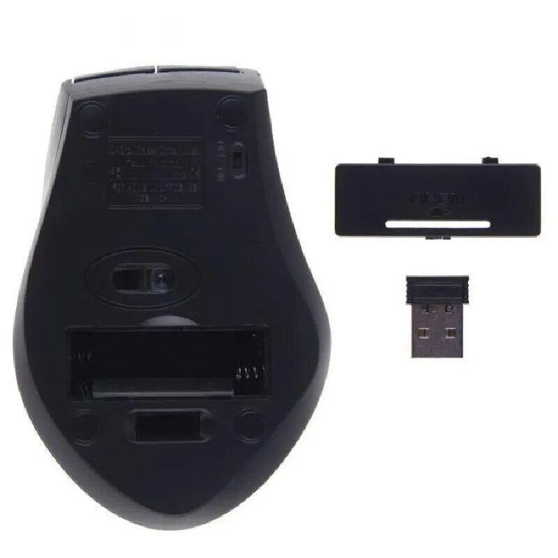 Mouse Sem Fio Com Ergonomia Silenciosa Universal