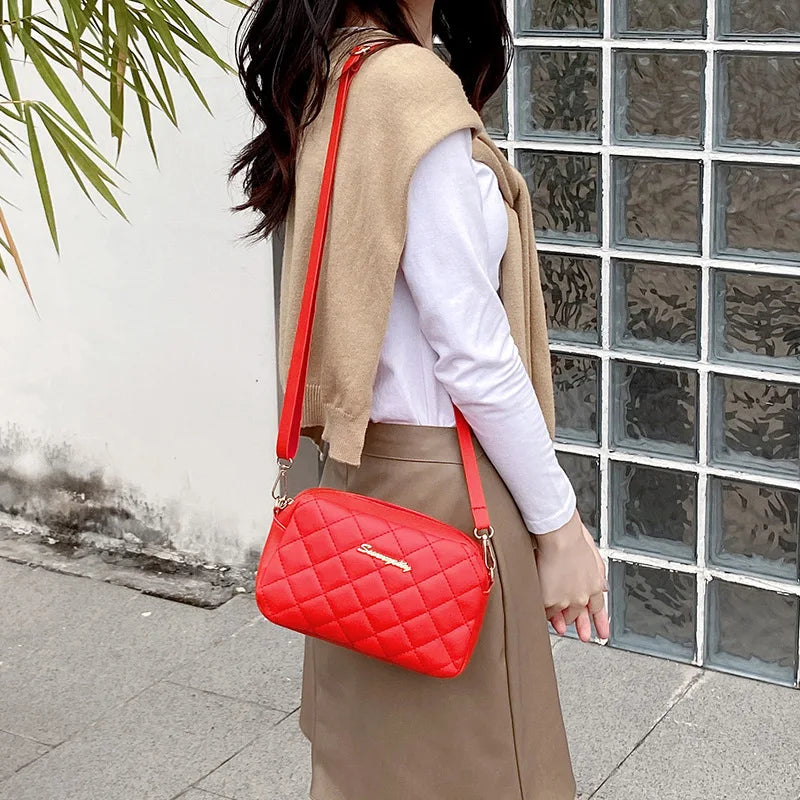 Bolsa Feminina Bordada de Ombro para Mulheres