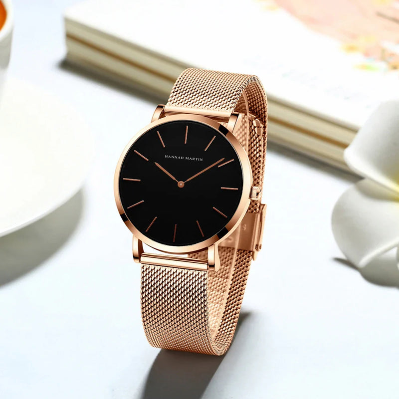 Relógio Feminino de Quartzo Nórdica Minimalista