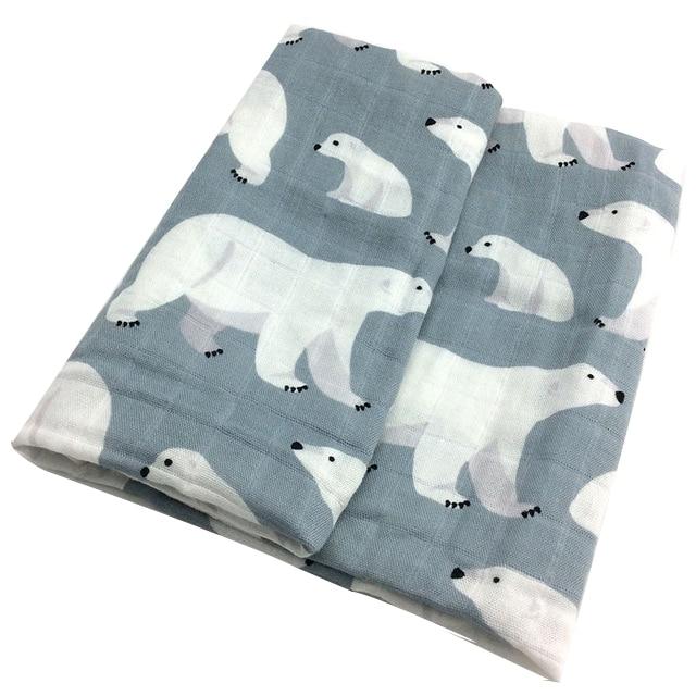 Cobertor de Algodão Para Bebês - Baby Cotton Towel