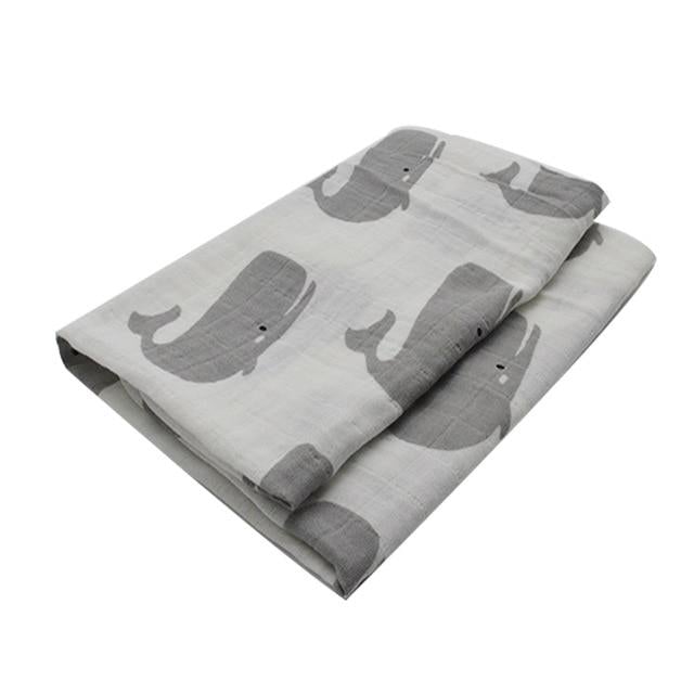 Cobertor de Algodão Para Bebês - Baby Cotton Towel