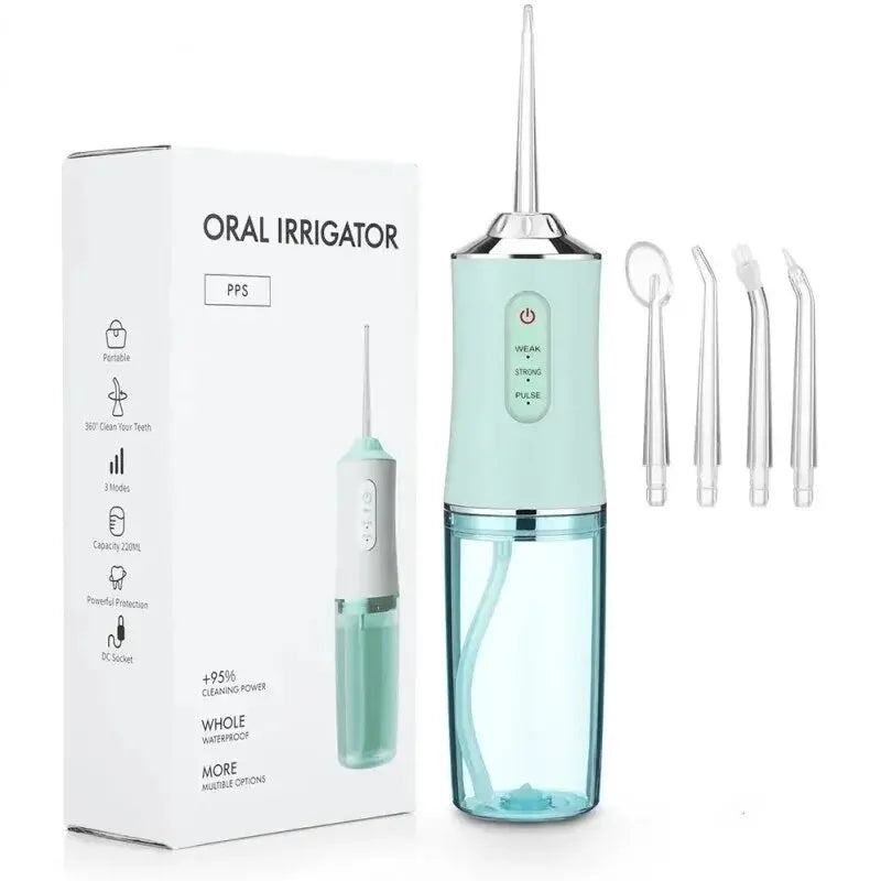 Irrigador Oral para Limpeza Bucal - CleanJet